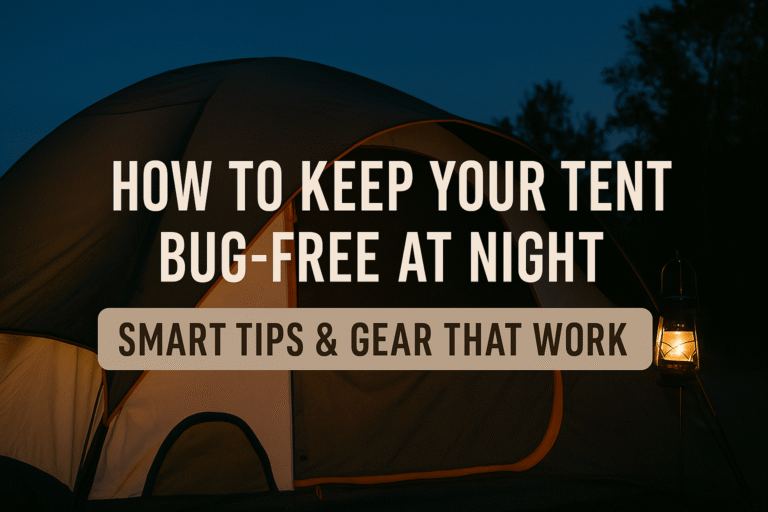How to Keep Your Tent Bug-Free at Night | Smart Tips & Gear That Work