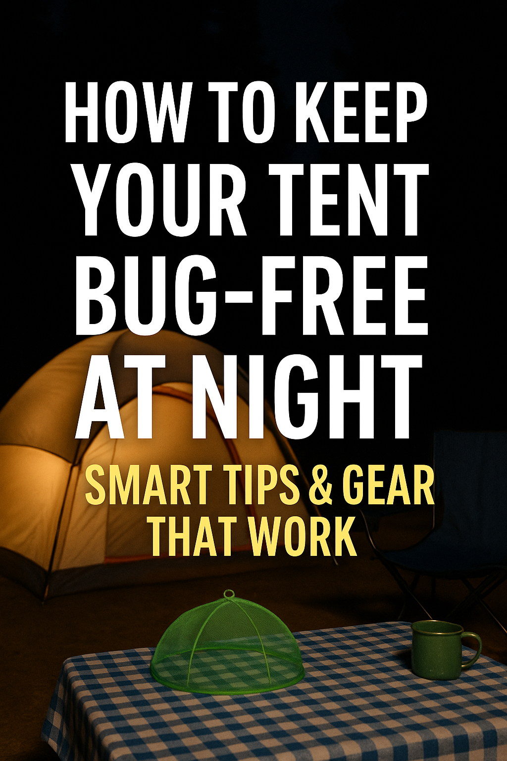 How to Keep Your Tent Bug-Free at Night | Smart Tips & Gear That Work