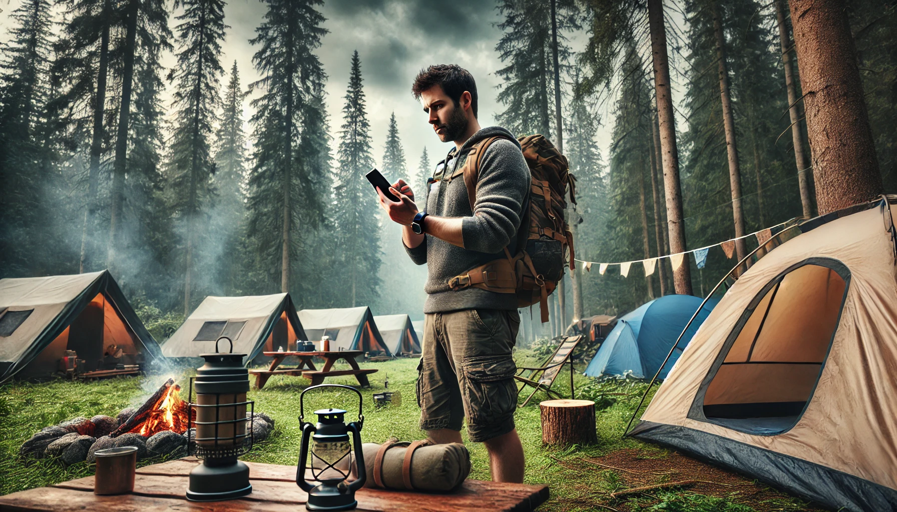 Skipping weather check before camping