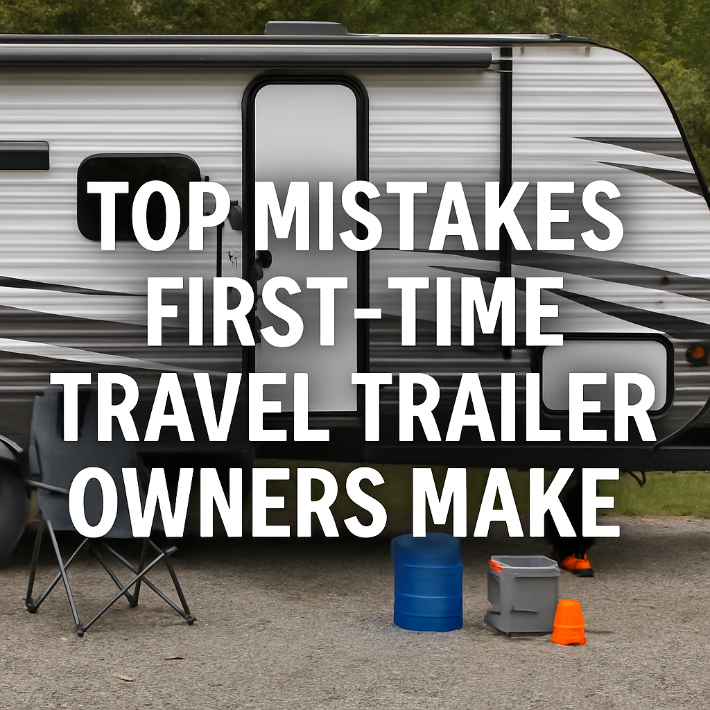 Top Mistakes First-Time Travel Trailer Owners Make