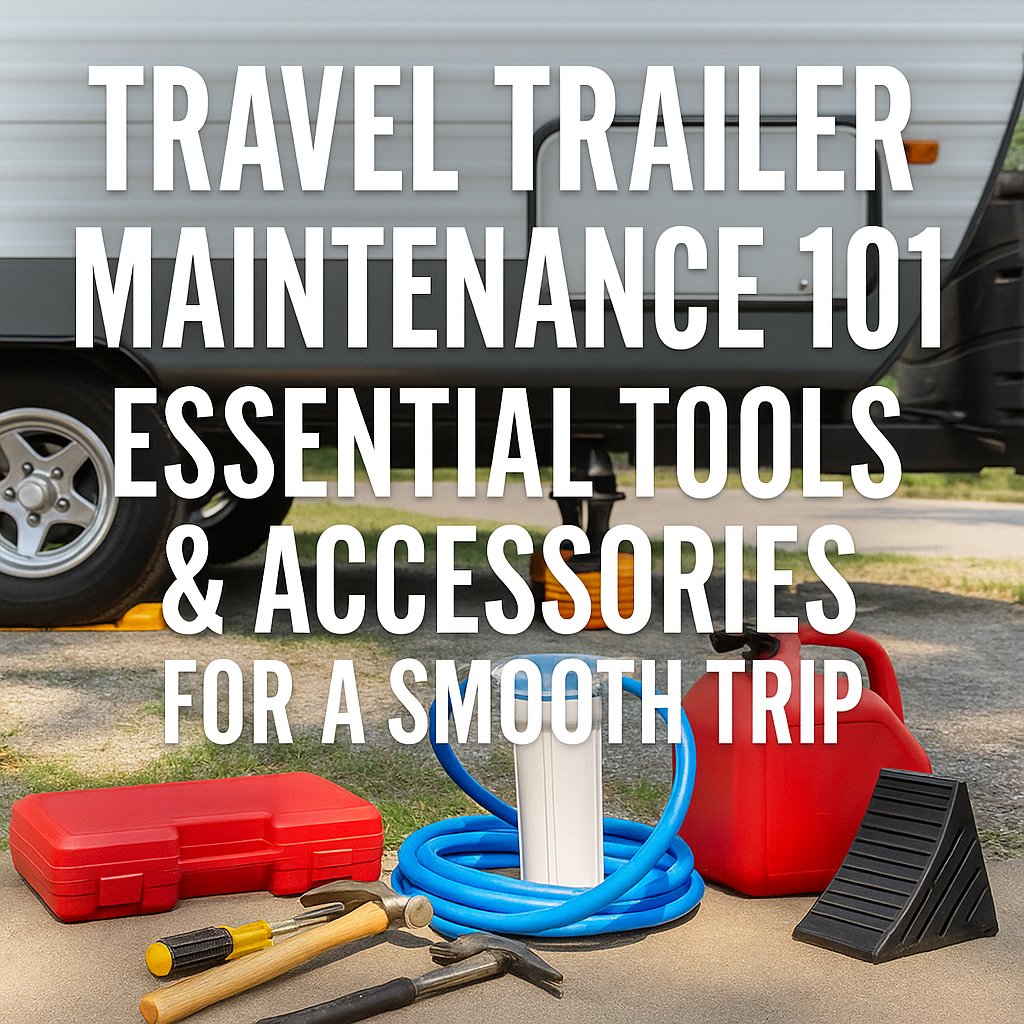 Travel Trailer Maintenance 101: Essential Tools & Accessories for a Smooth Trip