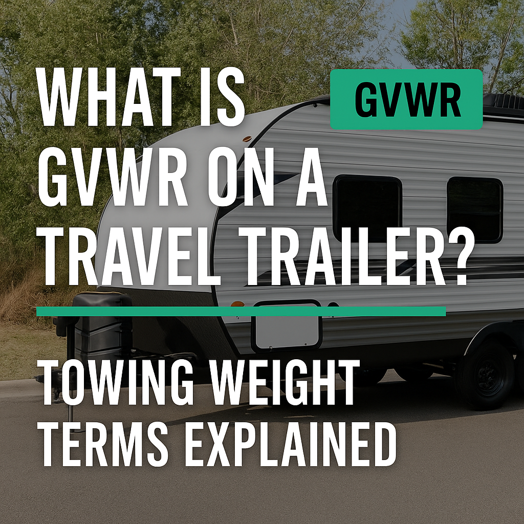 What Is GVWR on a Travel Trailer? | Towing Weight Terms Explained