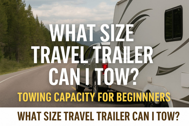 What Size Travel Trailer Can I Tow? | Towing Capacity for Beginners