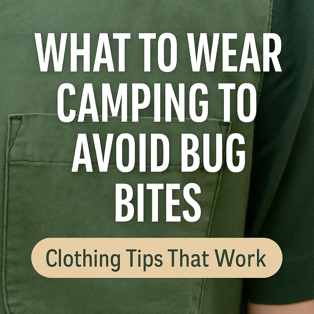 What to Wear Camping to Avoid Bug Bites | Clothing Tips That Work
