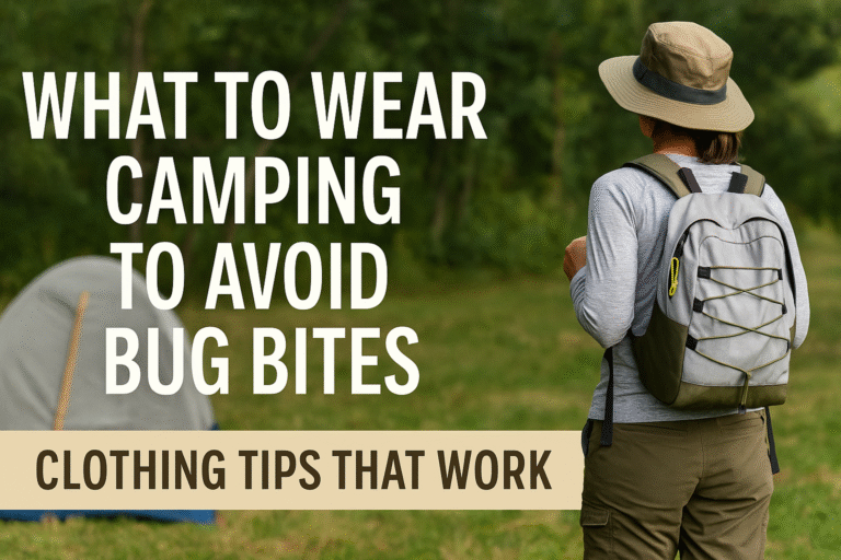 What to Wear Camping to Avoid Bug Bites | Clothing Tips That Work