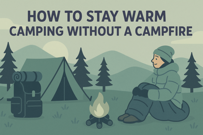 How to Stay Warm Camping Without a Campfire | Cozy Tips & Gear