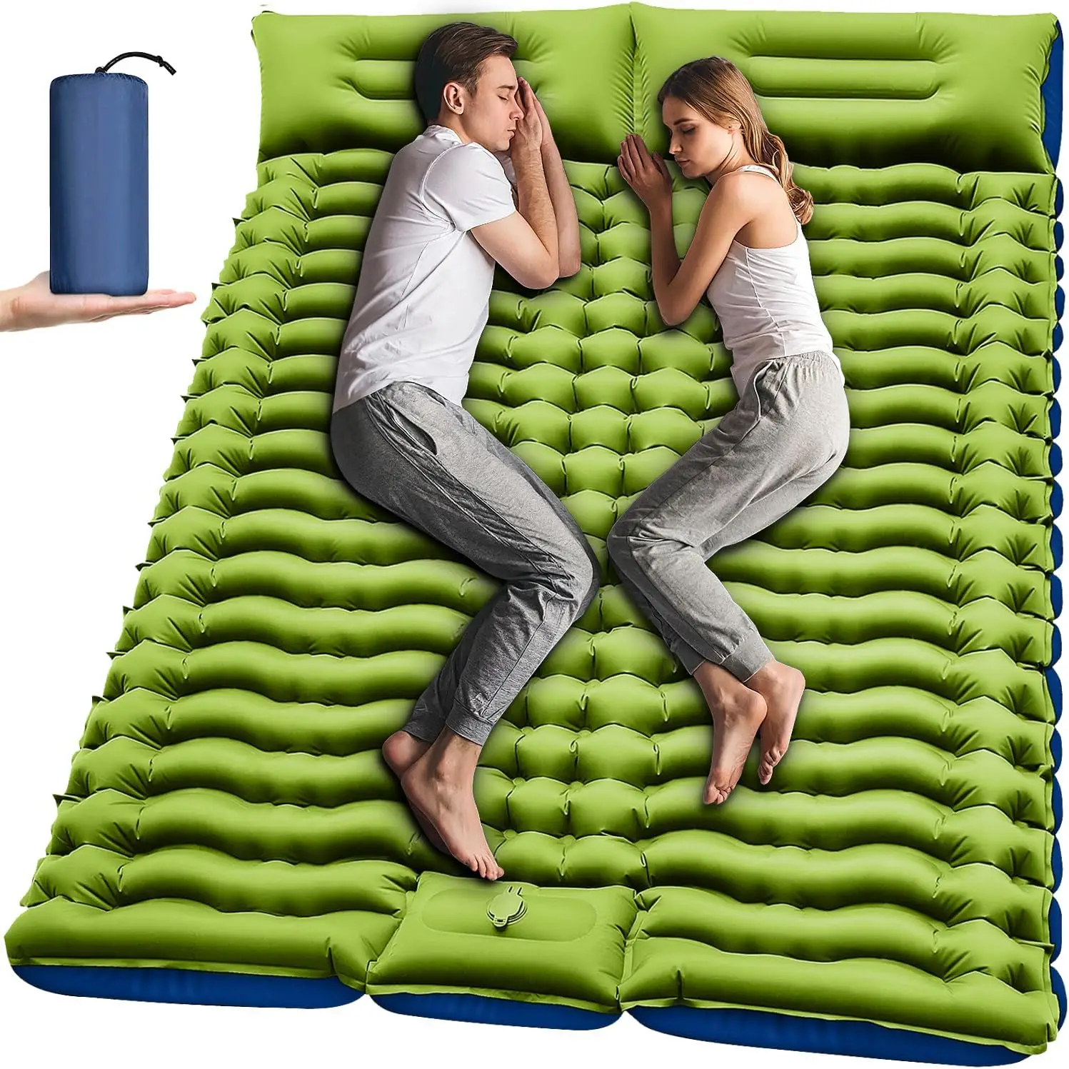 self-inflating sleeping pad for budget camping